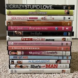 Chickflick/Romcom DVD Bundle - Set of 18 DVDs